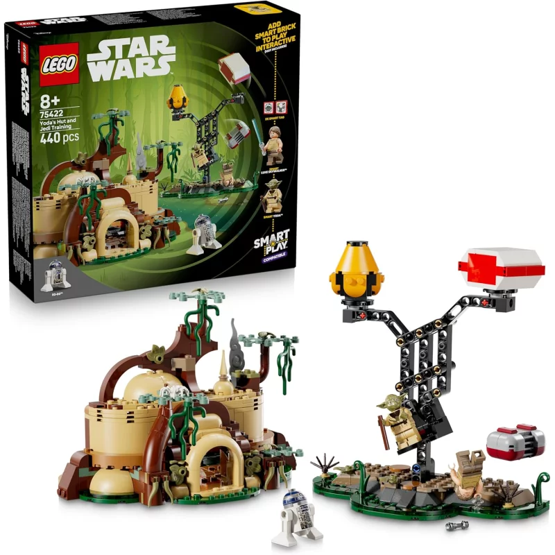 Image : LEGO 75422 SMART Play: la hutte de Yoda et l'entraînement Jedi - Star Wars