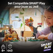 Image : LEGO 75422 SMART Play: la hutte de Yoda et l'entraînement Jedi - Star Wars