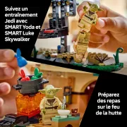 Image : LEGO 75422 SMART Play: la hutte de Yoda et l'entraînement Jedi - Star Wars