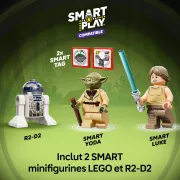 Image : LEGO 75422 SMART Play: la hutte de Yoda et l'entraînement Jedi - Star Wars