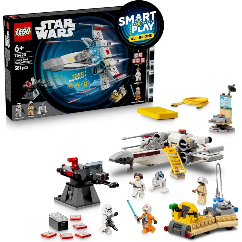Image : LEGO 75423 SMART Play: le X-Wing Red Five de Luke - Star Wars