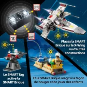 Image : LEGO 75423 SMART Play: le X-Wing Red Five de Luke - Star Wars