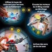 Image : LEGO 75423 SMART Play: le X-Wing Red Five de Luke - Star Wars