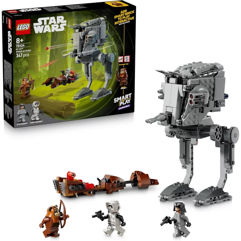 Image : LEGO 75424 SMART Play: l'attaque du AT-ST sur Endor - Star Wars