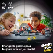 Image : LEGO 75427 SMART Play: duel dans la salle du trône et chasseur A-Wing - Star Wars