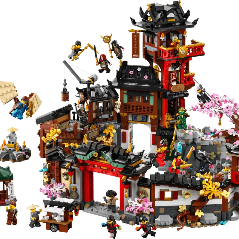 Image : LEGO 71861 15e anniversaire: La vieille ville - NINJAGO