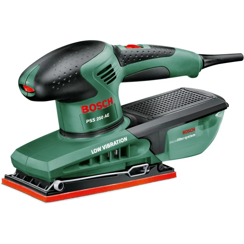 Image : Bosch PSS250AE 92 x 182 mm - Ponceuse vibrante 3165140337526