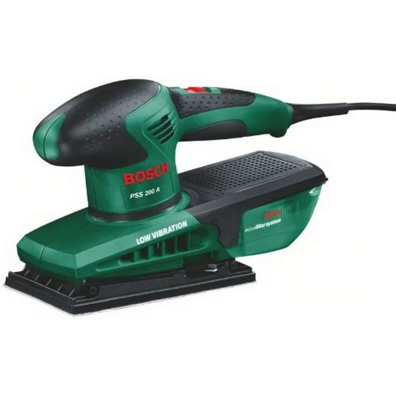 Image : Bosch PSS 200 A 200W - Ponceuse vibrante 3165140337441