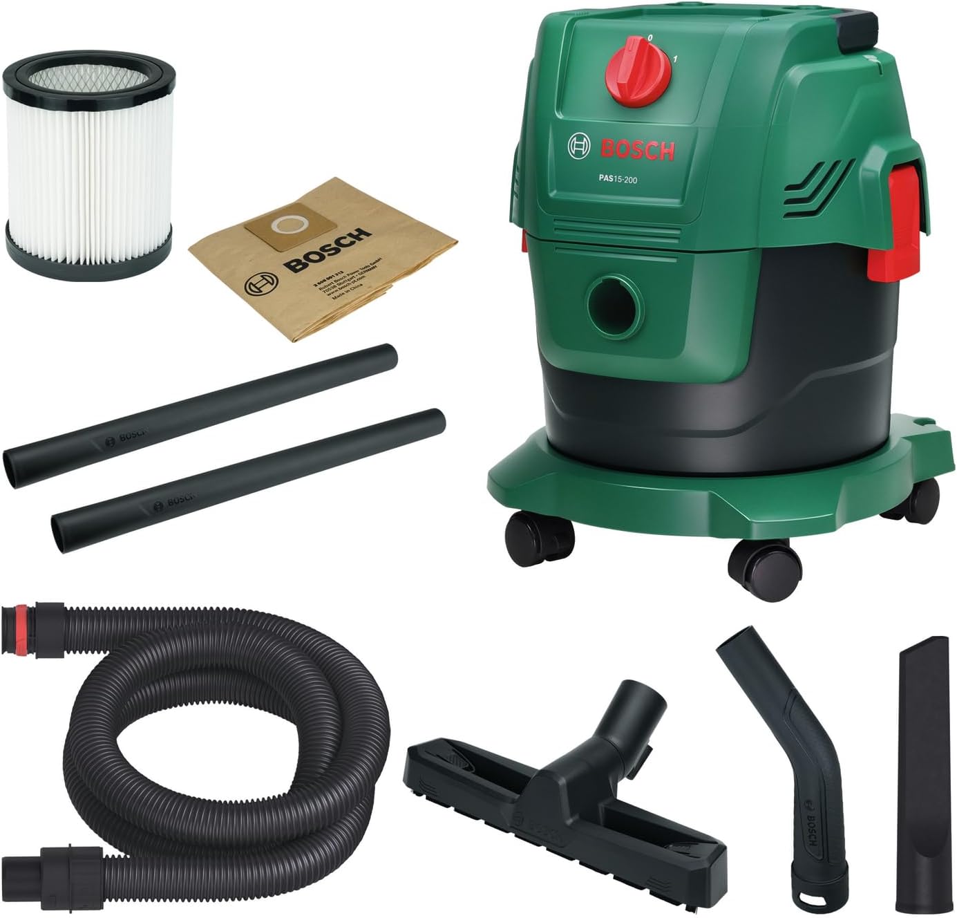 Image : BOSCH PAS 15-200 - Aspirateur universel traineau