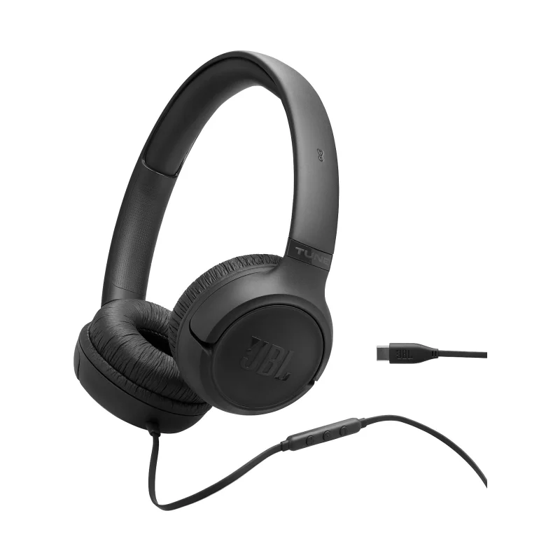 Image : JBL Tune 530C Noir - Casque