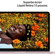 Image : Apple MACBOOK Neo 13' A18 Pro CPU6 GPU5 8Go 256Go Rose poudré