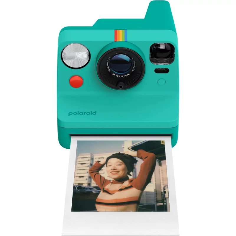 Image : POLAROID Polaroid Now Generation 3 - Teal - Appareil photo Instantané