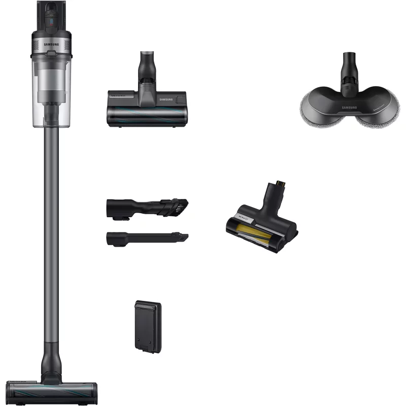 Image : SAMSUNG Jet 75E Pro Silver VS20B75BDR5 - Aspirateur balai