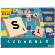 Image : Scrabble En Bois de MATTEL