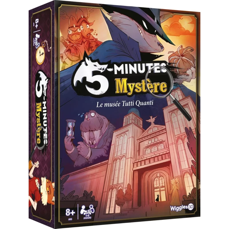 Image : 5 Minutes Mystère - Jeu d'enquête Asmodee