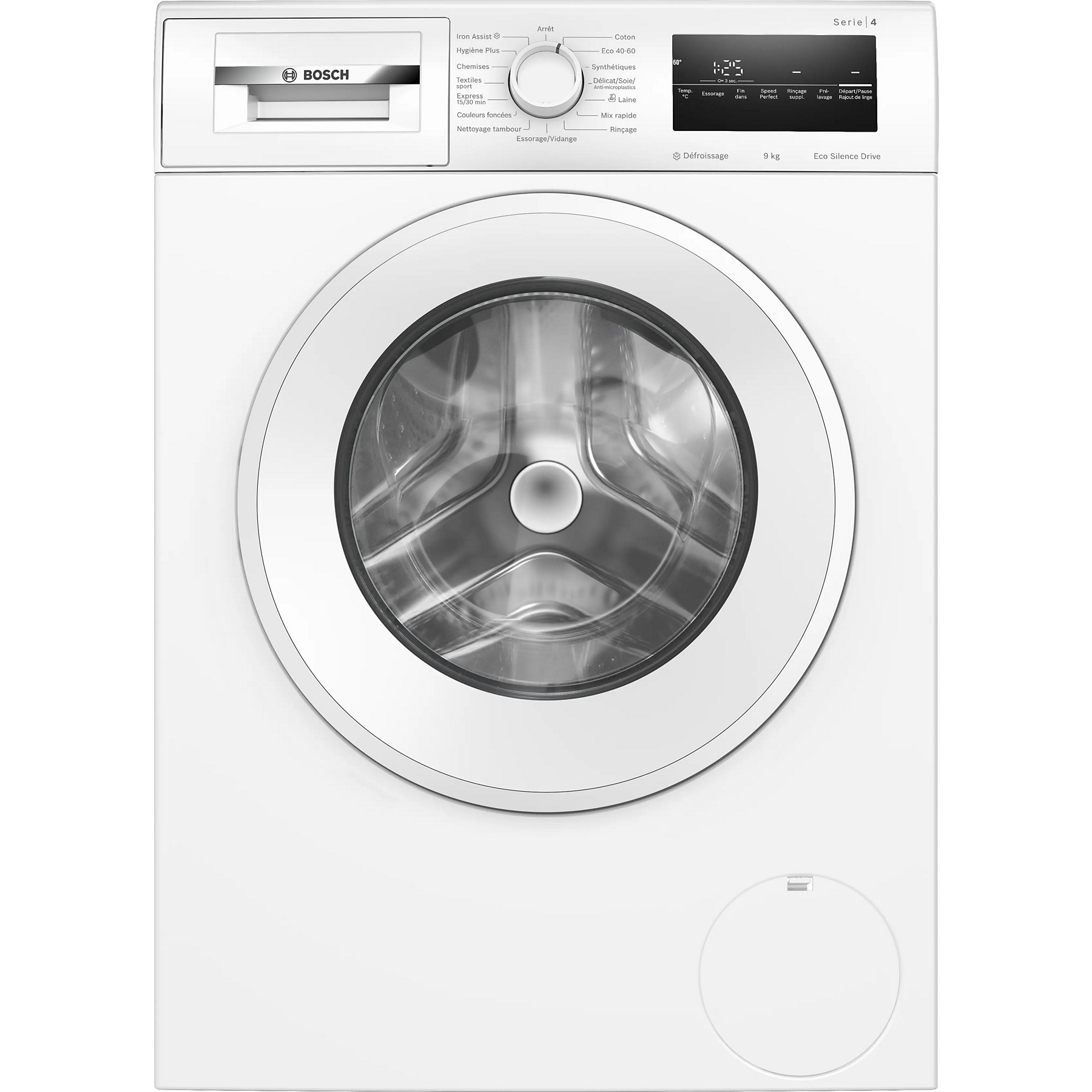 Image : Bosch WAN2827ZFR - Lave-linge hublot Série 4