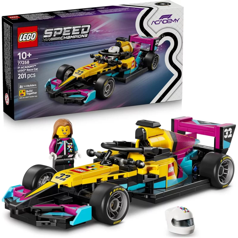 Image : LEGO 77258 Voiture de course F1 ACADEMY LEGO - Speed Champions