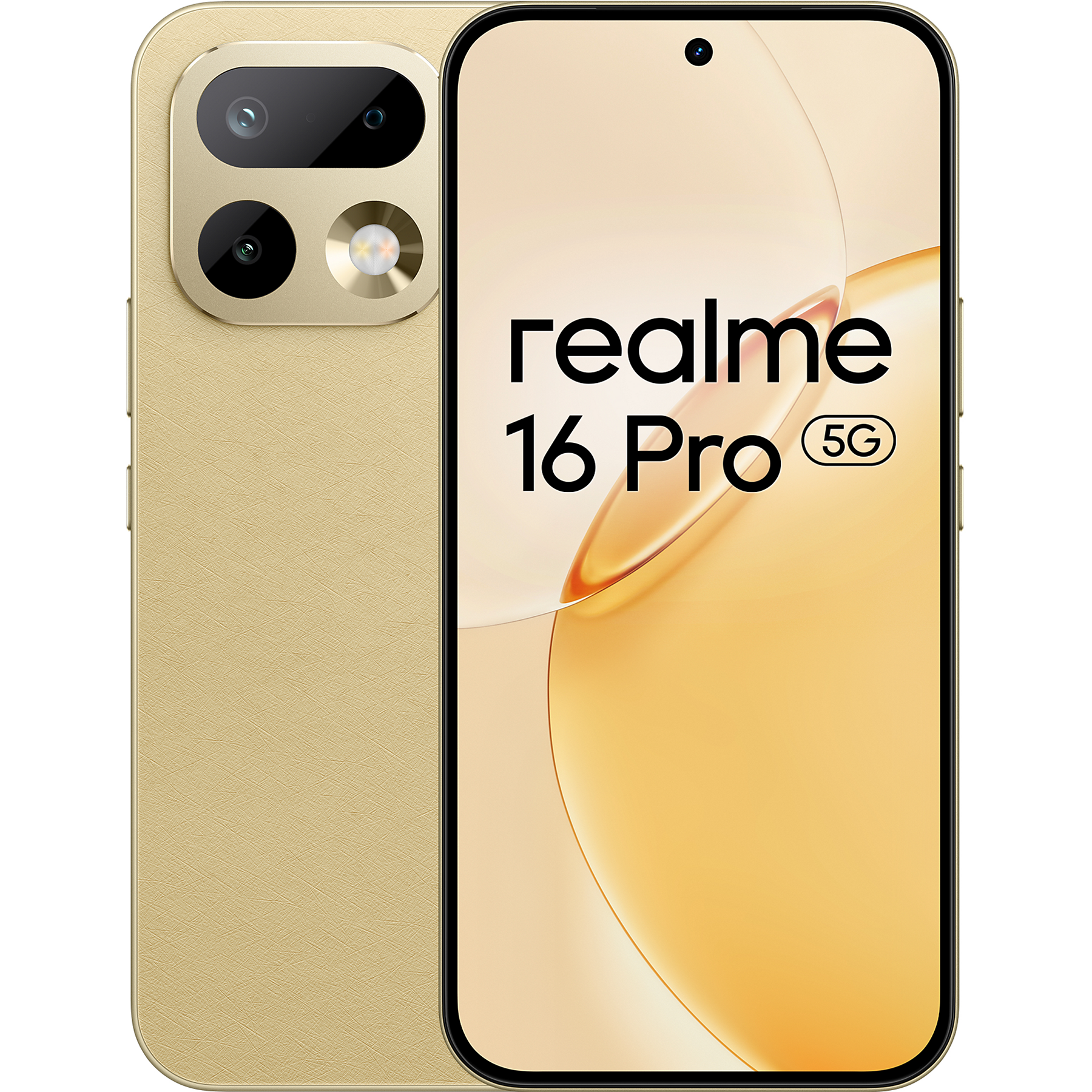 Image : REALME 16 Pro Doré 256Go 5G - Smartphone