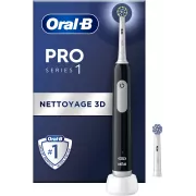 Image : ORAL-B Pro 1 Noire Cross Action + 1 bros ORALB