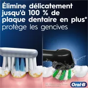 Image : ORAL-B Pro 1 Noire Cross Action + 1 bros ORALB