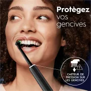 Image : ORAL-B Pro 1 Noire Cross Action + 1 bros ORALB
