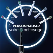 Image : ORAL-B Pro 1 Noire Cross Action + 1 bros ORALB
