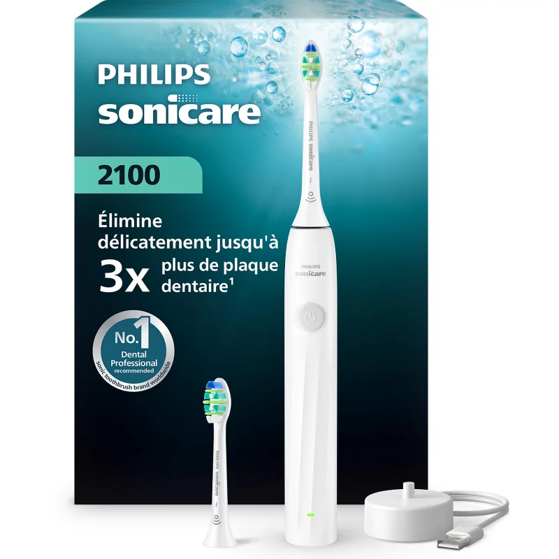 Image : PHILIPS HX4022/01 Serie 2100 Blanche