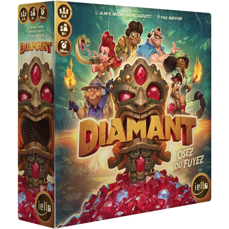 Image : Iello Diamant Nouvelle Edition - Jeu de stratégie