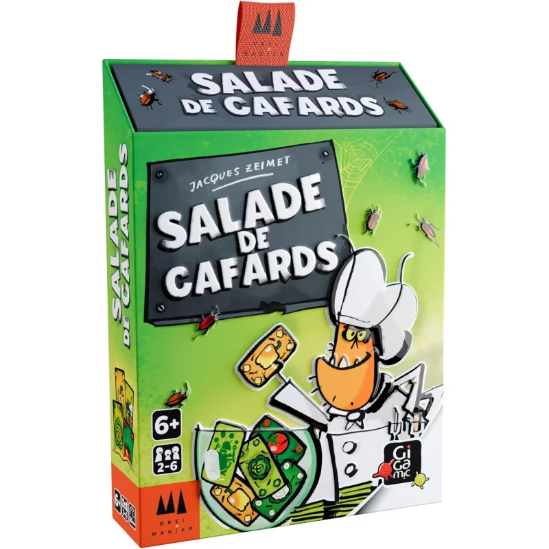 Image : Gigamic Salade de Cafards - Jeu d'ambiance