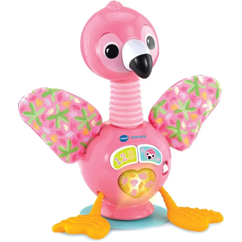 Image : Vtech Baby Flamingo Rigolo - Peluche interactive