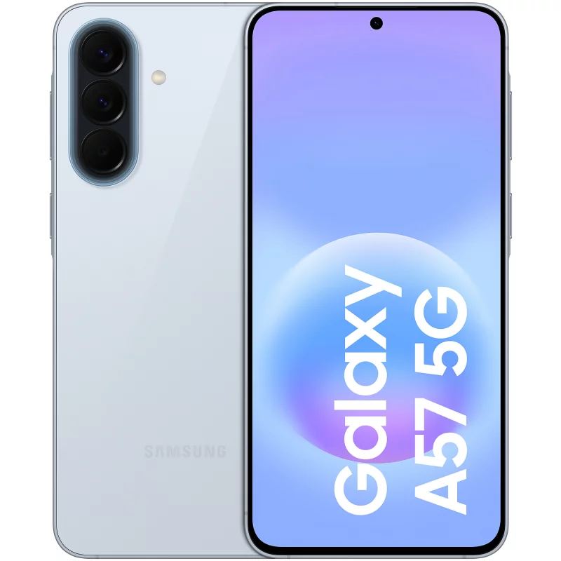 Image : Samsung Galaxy A57 5G 256 Go Bleu clair