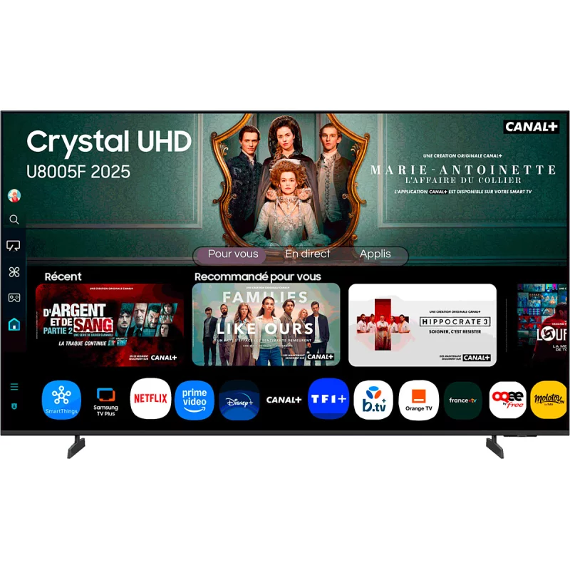 Image : Samsung TU58U8005FUXXC - TV Crystal UHD 58'