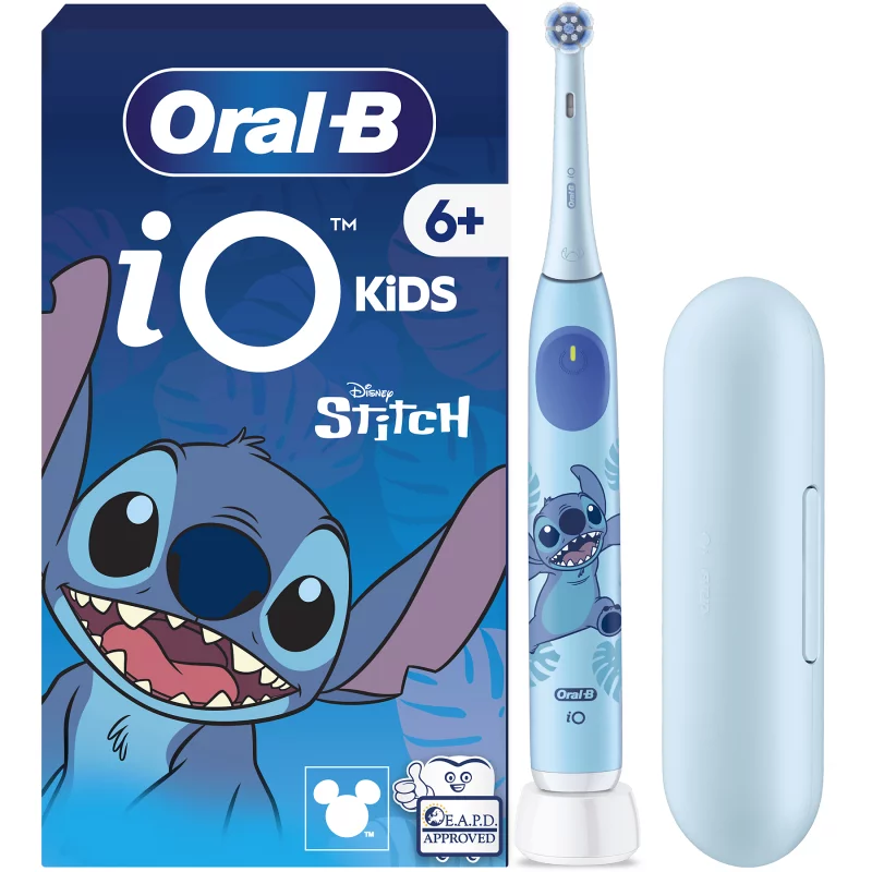 Image : ORAL-B iO2 Kids Stitch + Travel Case - Brosse à dents