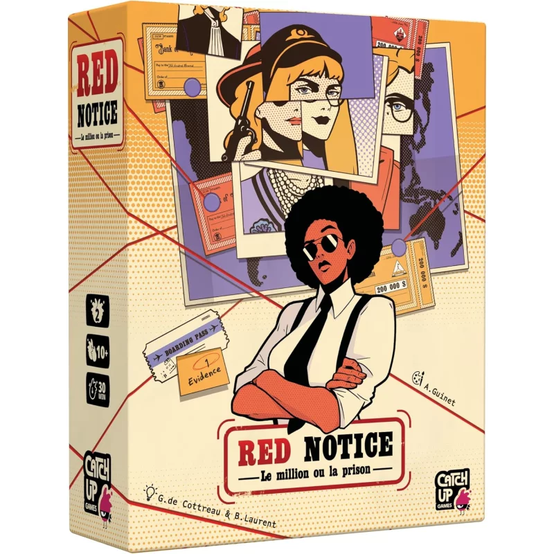 Image : Red Notice Le million ou la prison - Jeu Catch Up