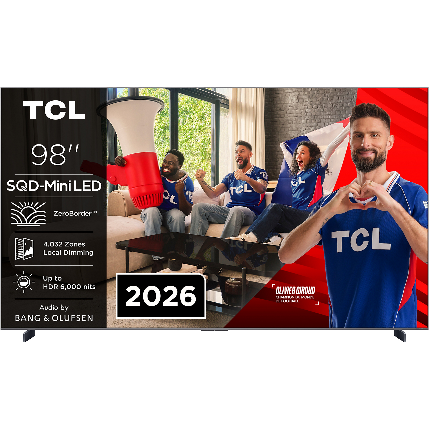 Image : TCL 98C89L 2026 - TV Mini Led 98'