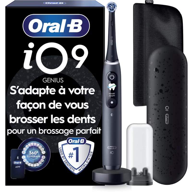 Image : ORAL-B iO9 Series Black Onyx Luxe Edition