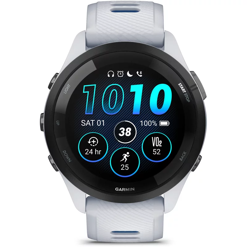 Image : GARMIN Forerunner 265 Music Blanche - Montre connectée