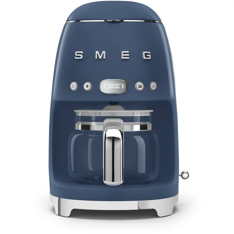 Image : SMEG DCF02NBEU chrome - Cafetière programmable