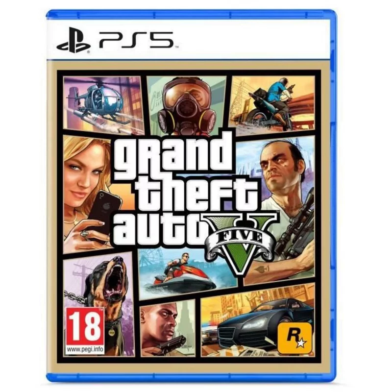 Image : GTA V - Jeu PS5 TAKE 2