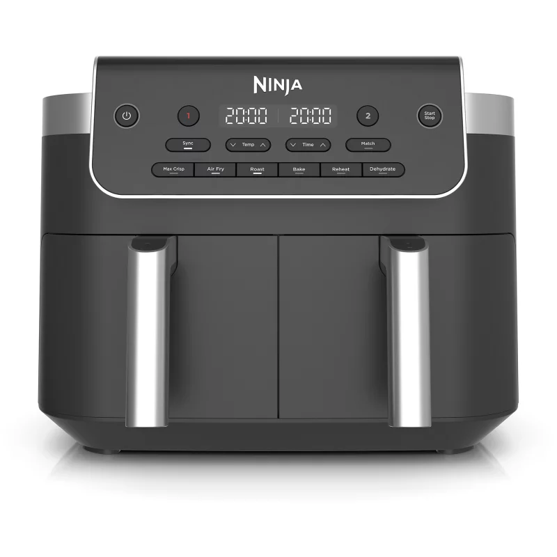 Image : NINJA Foodi Dual Air Fryer 7.6L DZ801EU - Friteuse sans huile