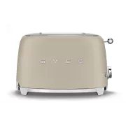 SMEG TSF01MLMEU Années 50 Beige lin - Grille-pain