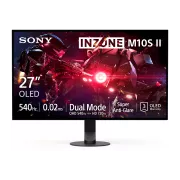 Ecran PC Gamer SONY INZONE M10S II 27' QHD Dual Mode 540Hz - 720Hz OLED HDMI 2.1 G-Sync