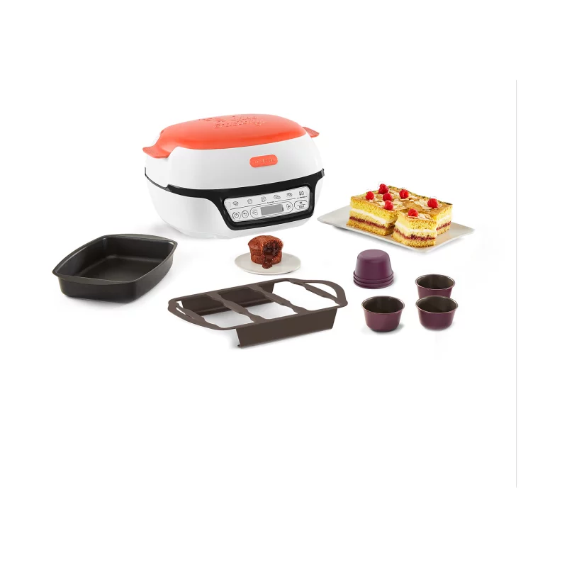 Image : TEFAL CAKE FACTORY TUTTI FRUTTI KD804510 - Machine à gâteaux
