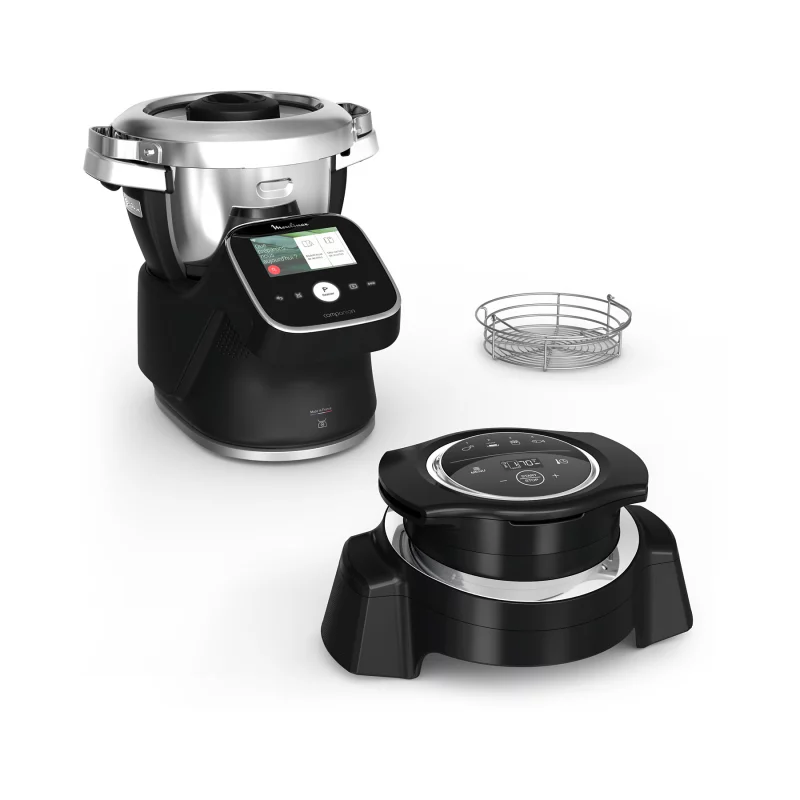 Image : MOULINEX i-Companion TouchPro 3L airfryer HF93L8F0 - Robot cuiseur