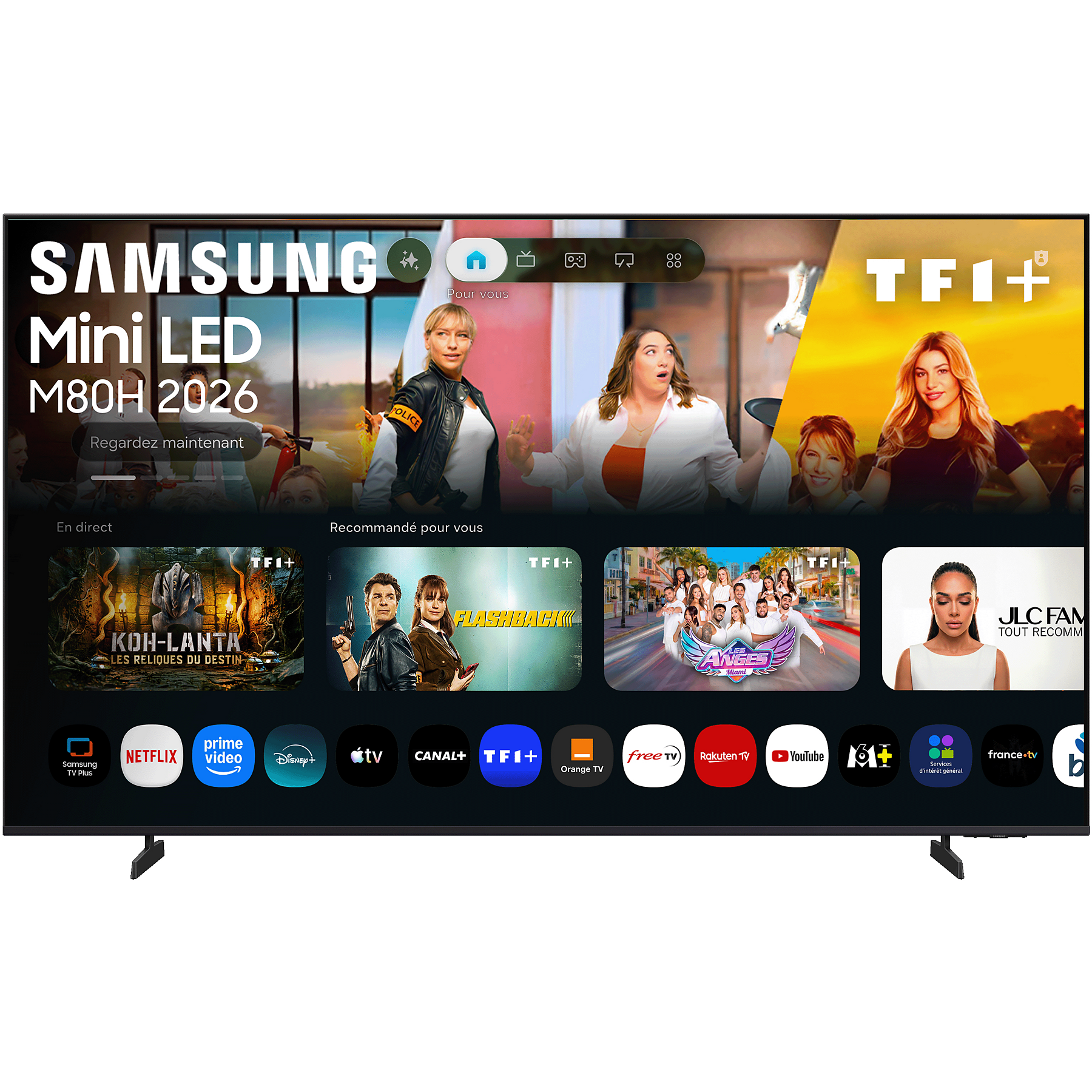 Tu 65 Samsung TU65M80H - TV Mini LED 65' 2026 | Soldes 2026 et promos