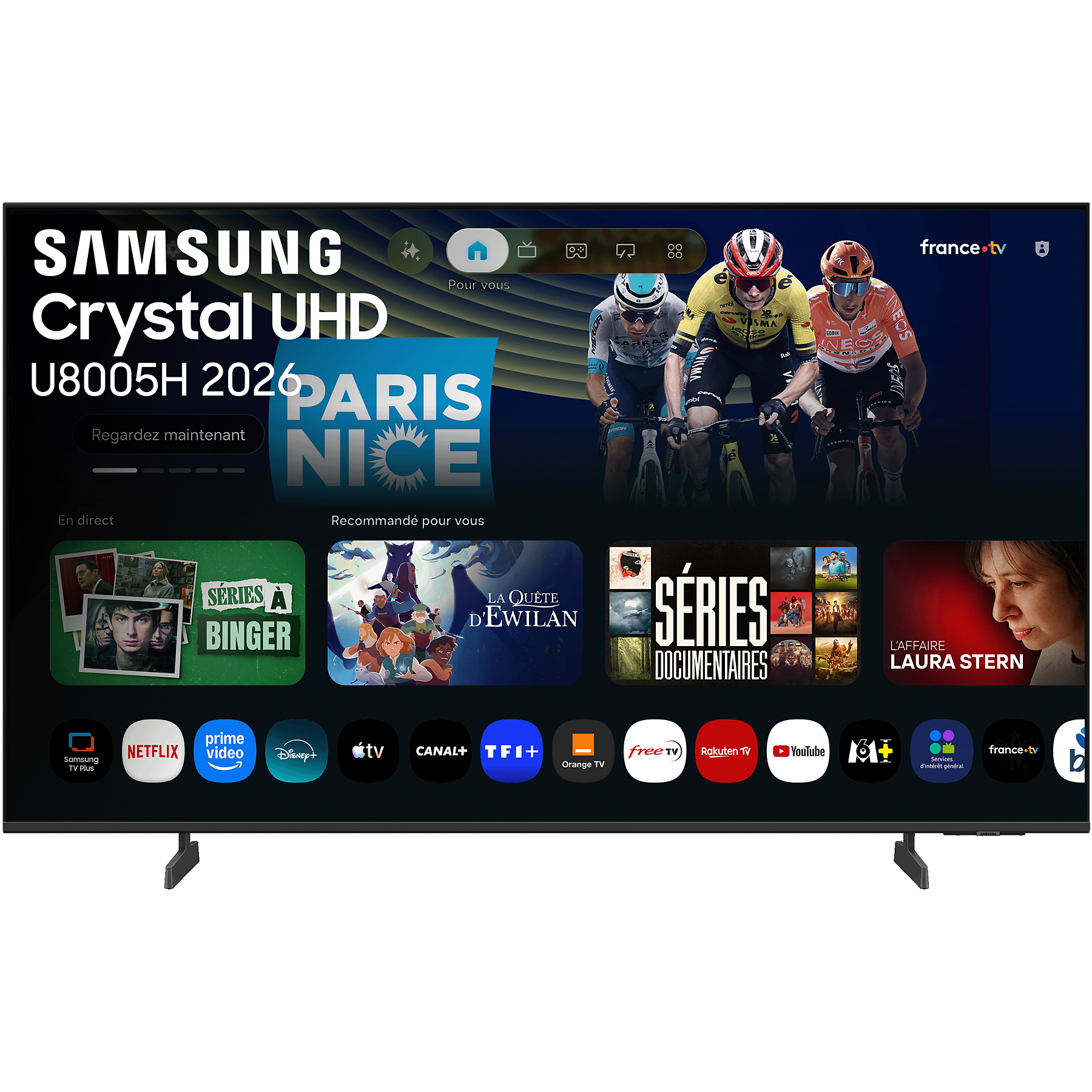 Image : SAMSUNG TU55U8005H - TV Crystal UHD 55' 2026