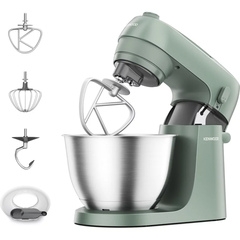 Image : KENWOOD KZM35.000GR - Robot pâtissier KITCHEN MACH GO COLLECTION