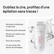 Image : BRAUN Silk-épill SE5 5-011 - Epilateur électrique