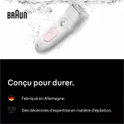 Image : BRAUN Silk-épill SE5 5-011 - Epilateur électrique