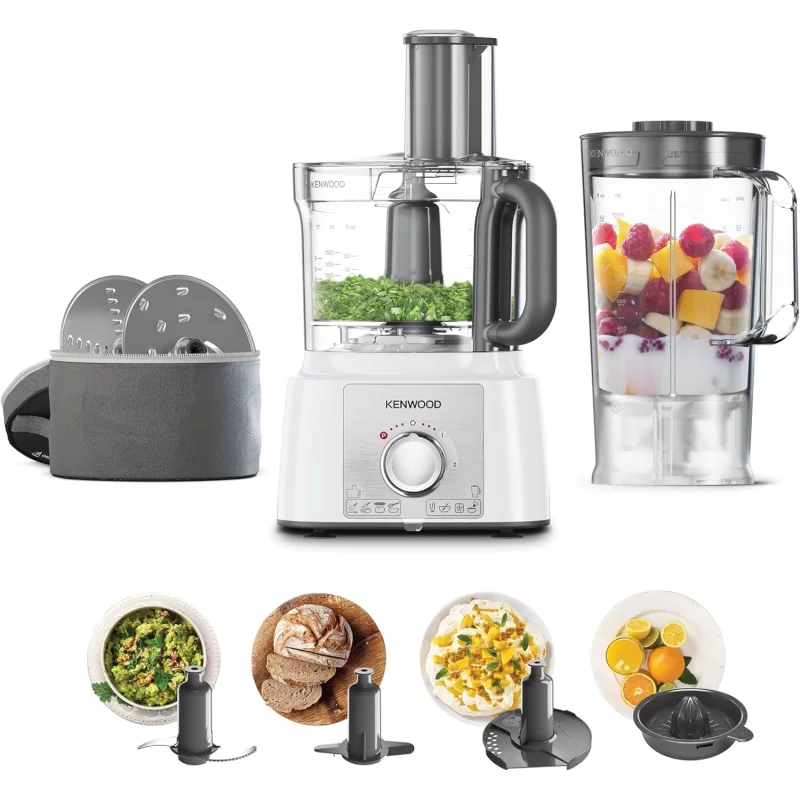 Image : KENWOOD FDP65.450WH MultiPro Express - Robot multifonction
